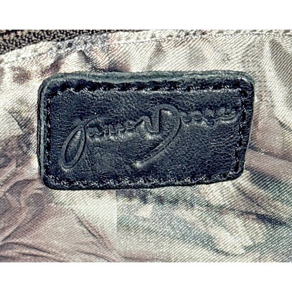 JUNIOR DRAKE Beige Signature Canvas Carry On Tote Handbag With Brown Handle NWT - Picture 11 of 13